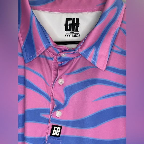 2 Greater Half Golf Polo Shirts Men’s XXXL Breathable & Sweat-Wicking w/ UPF 45 - Picture 10 of 13